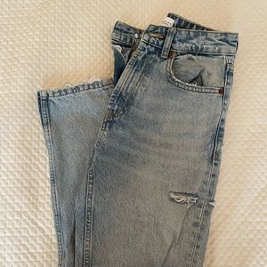 ZARA Perfect Mom jeans high rise